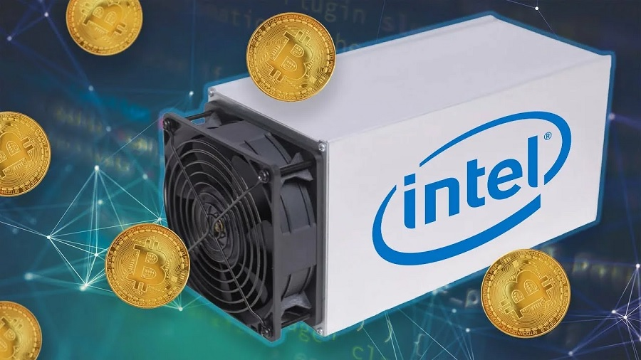 Изображение чипа Intel